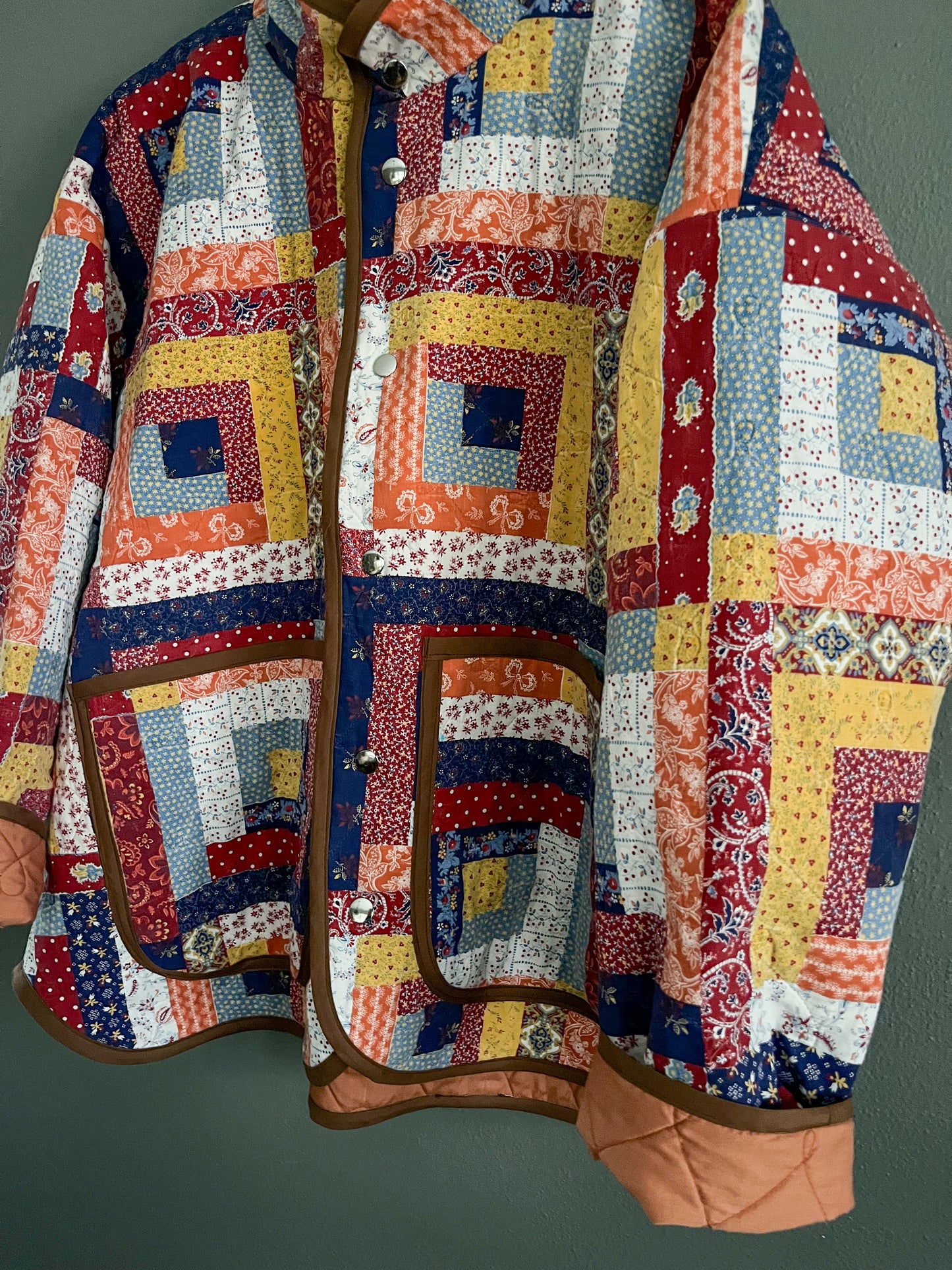 Autumn Log Cabin Rosie Jacket