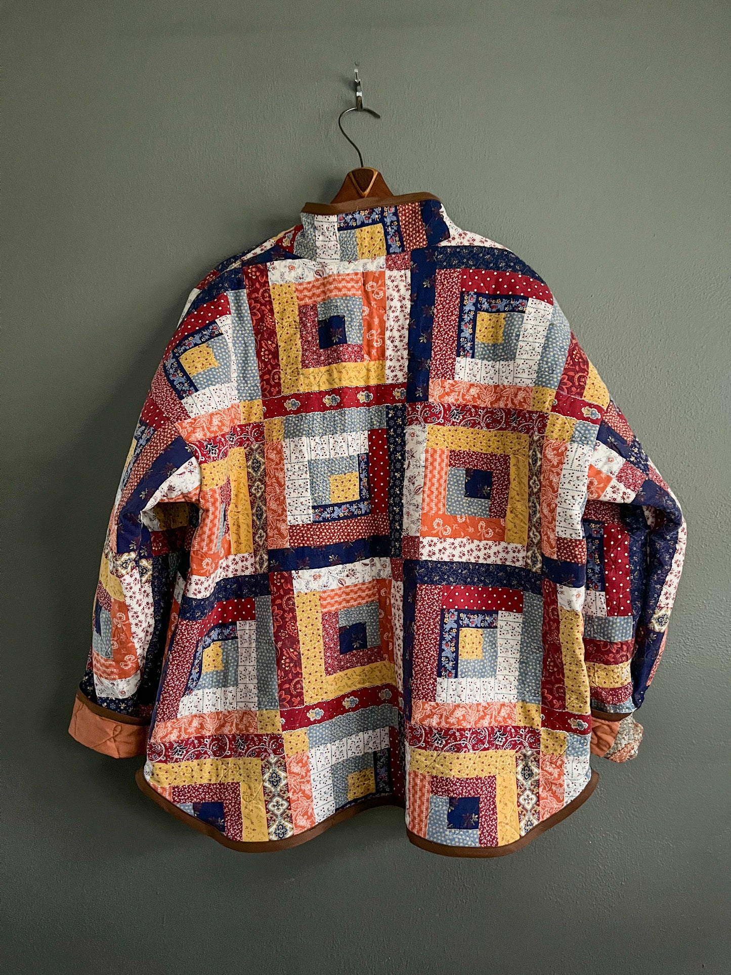 Autumn Log Cabin Rosie Jacket