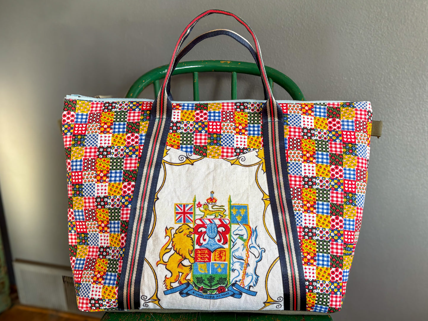 Mabel Overnighter- Royal Floral