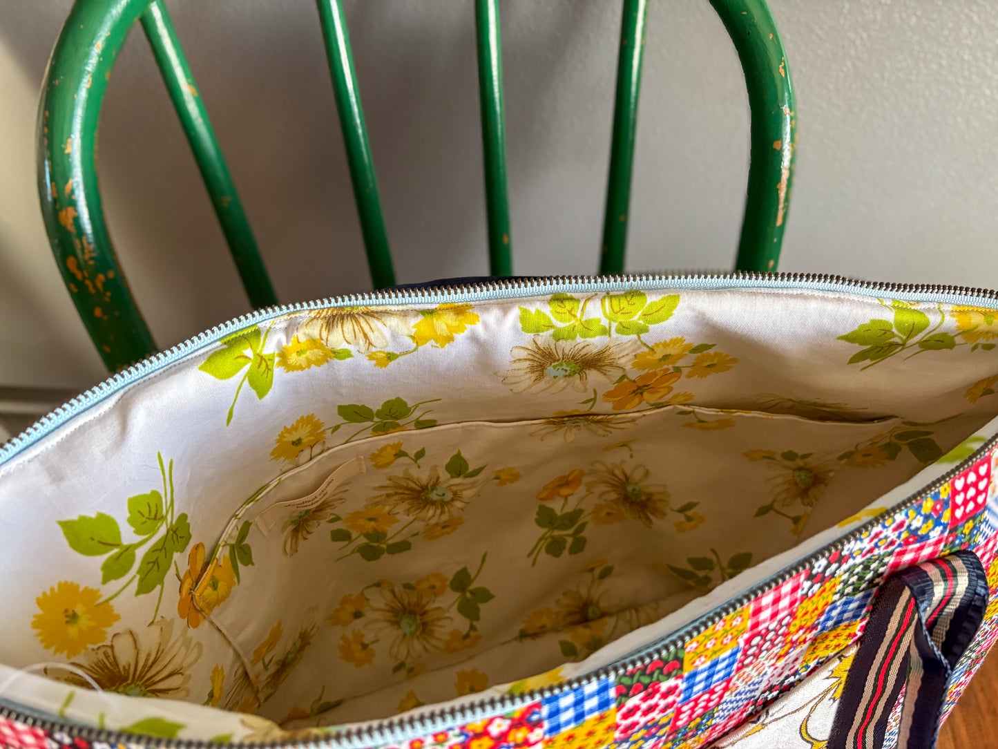 Mabel Overnighter- Royal Floral