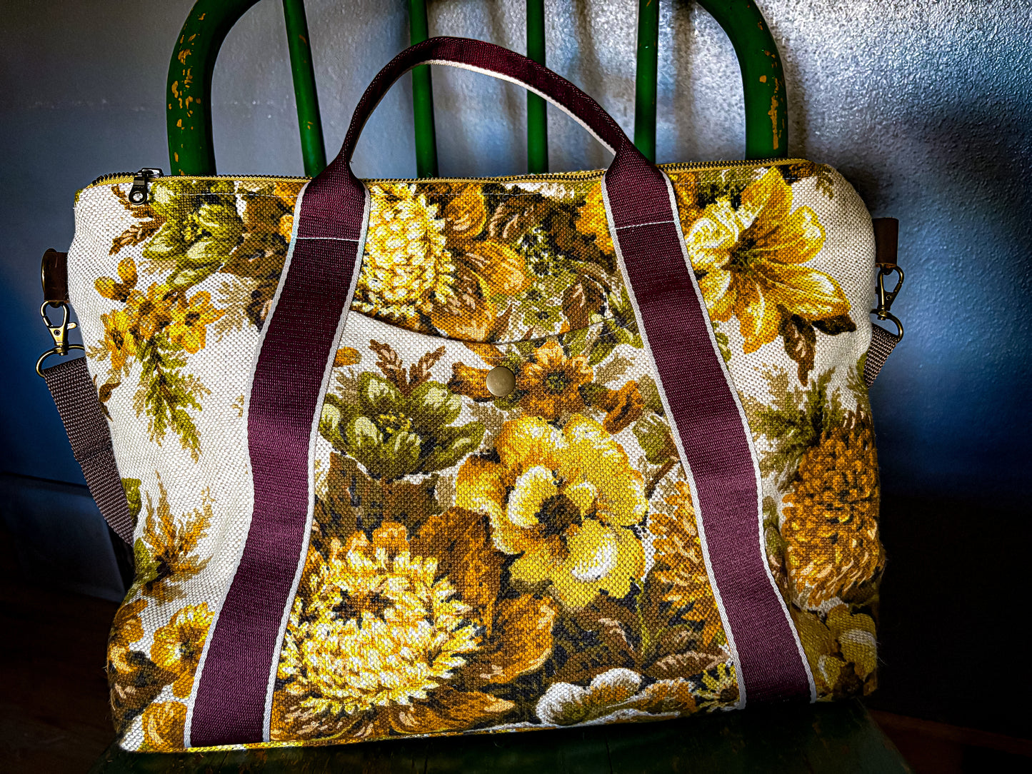 Autumn Floral Day Bag