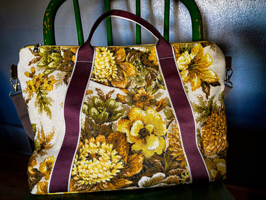 Autumn Floral Day Bag