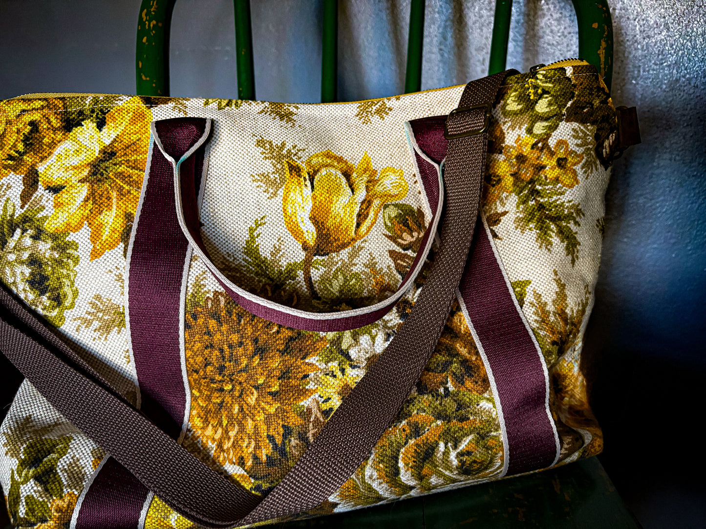 Autumn Floral Day Bag