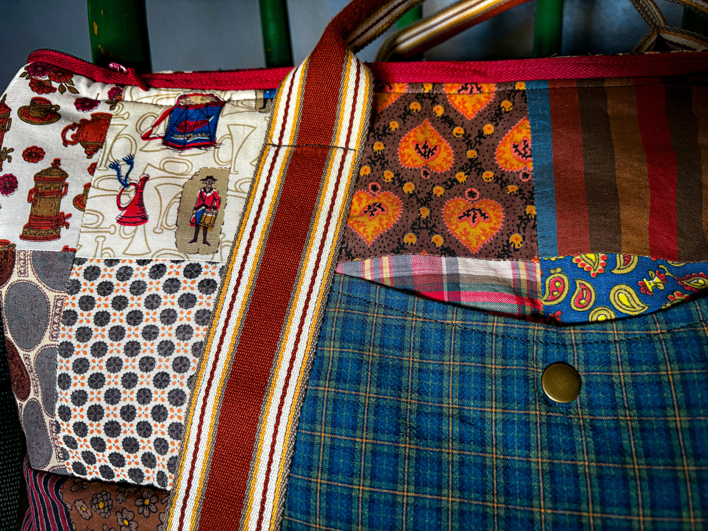 Perfectly Imperfect Day Bag- Vintage Browns