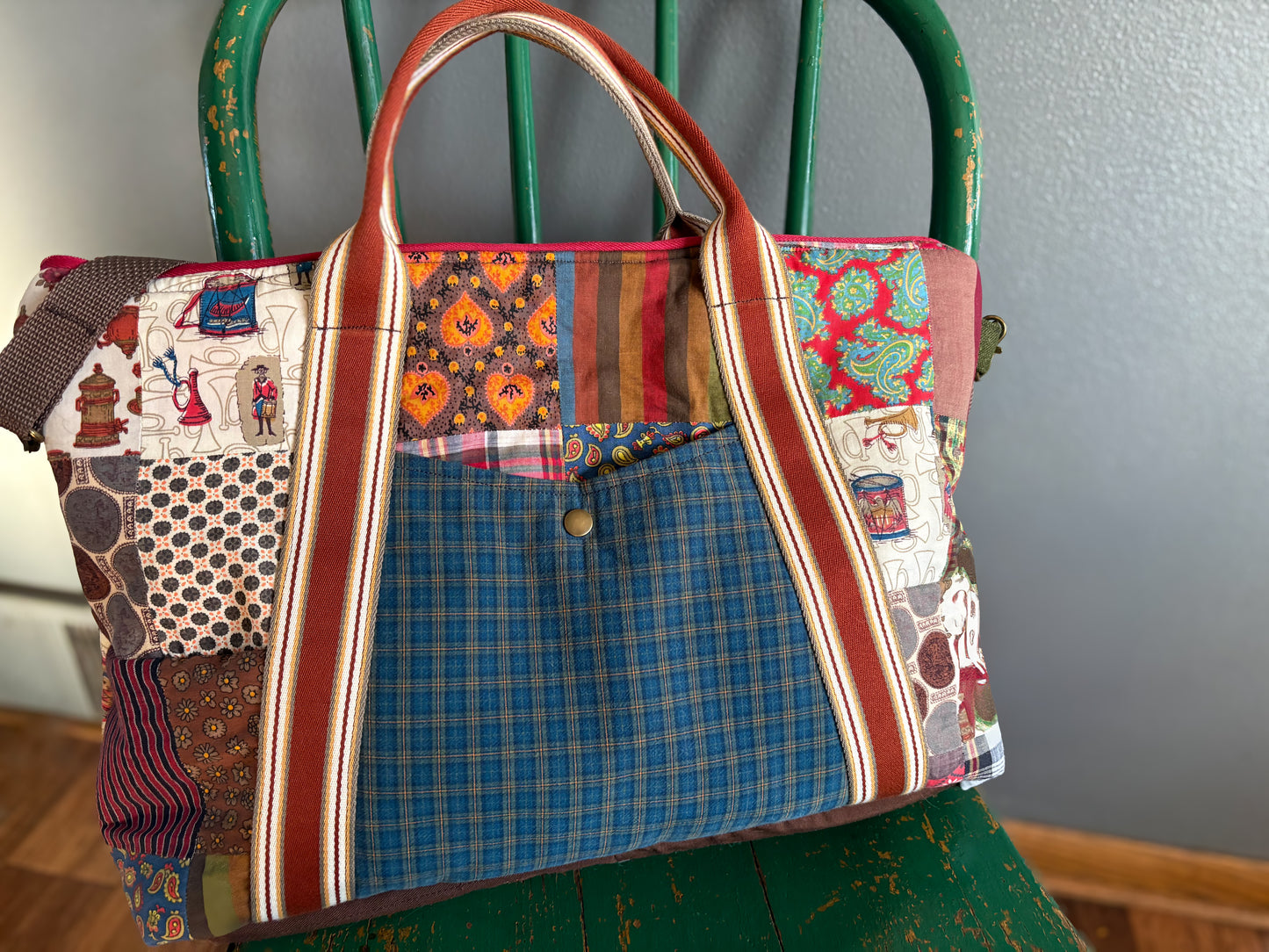 Perfectly Imperfect Day Bag- Vintage Browns