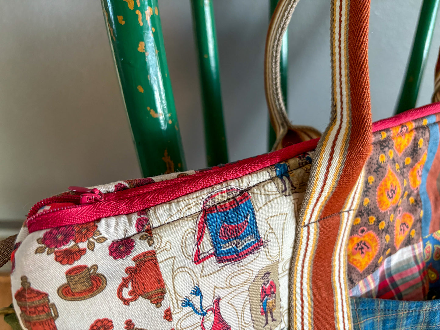 Perfectly Imperfect Day Bag- Vintage Browns